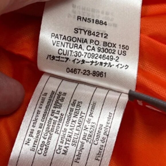 Patagonia Nano Puff Jacket Mens XXL Blue Quilt Insulated Full Zip Hiking Outdoor - Picture 7 of 13